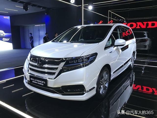 全新本田艾力绅混动车型,2019年全年销量破3万,奶爸神车