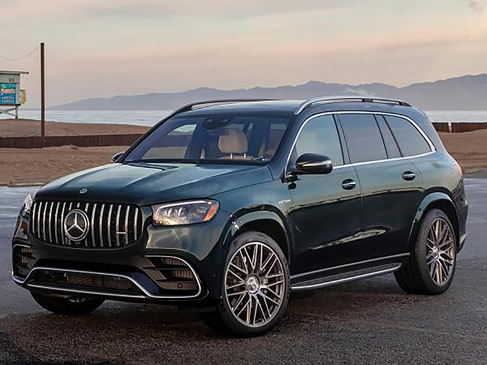 20款奔驰gls450改装原厂gls63amg包围外观