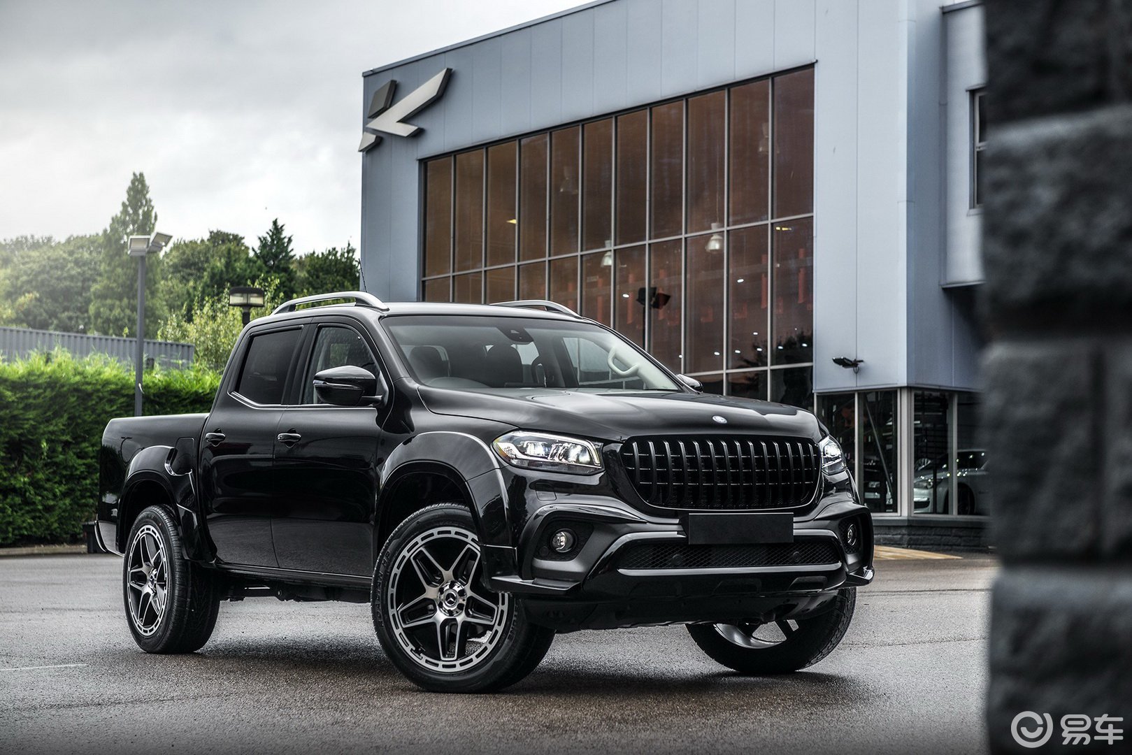 kahn design发布奔驰x-class套件_易车