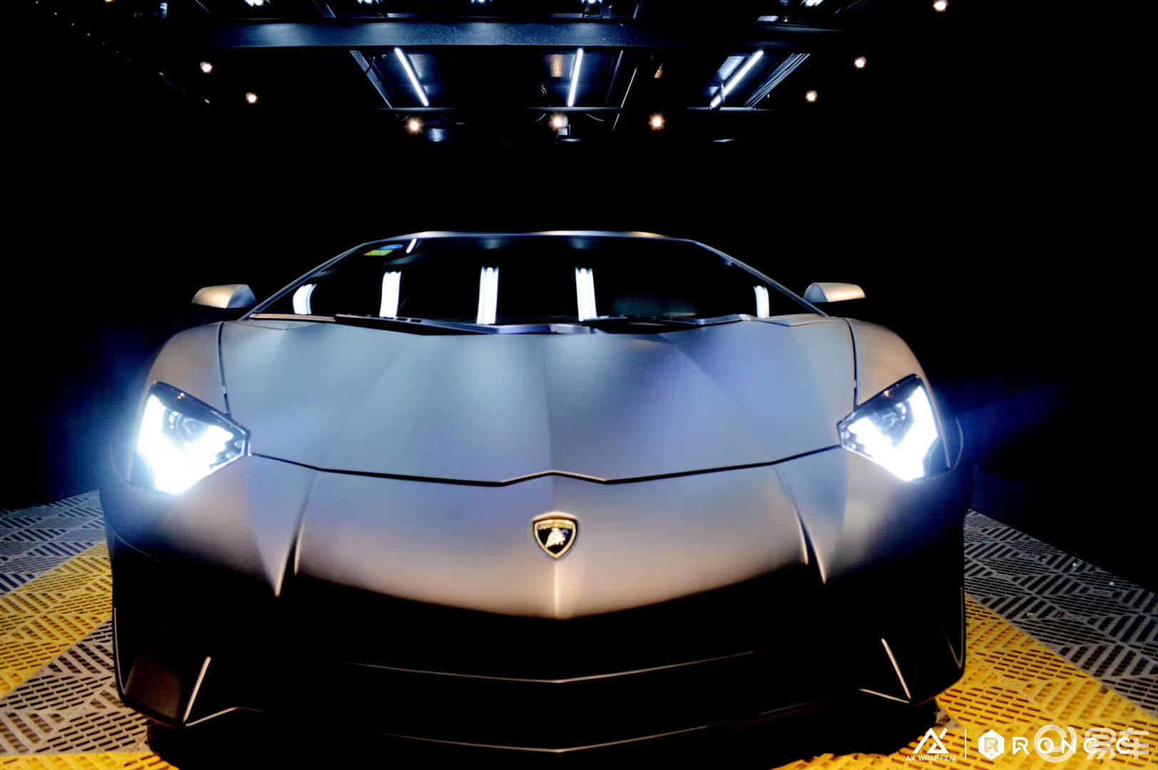 厦门xpel睿择兰博基尼axwrapfilm亚光黑