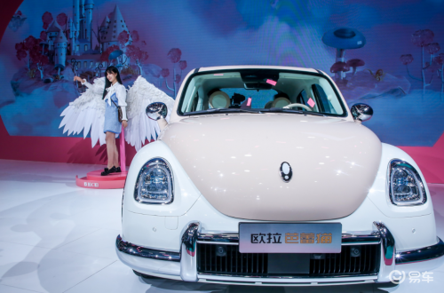 “宝藏闺蜜”欧拉芭蕾猫惊艳亮相广州车展，小姐姐们都沦陷了