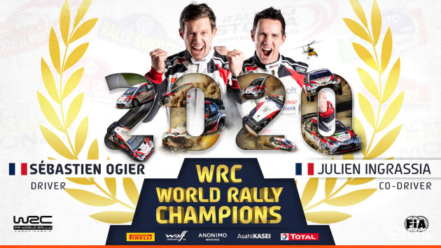 wrc2020车手总冠军ogier