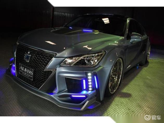 改装版的第十四代皇冠 盛气凌人 易车