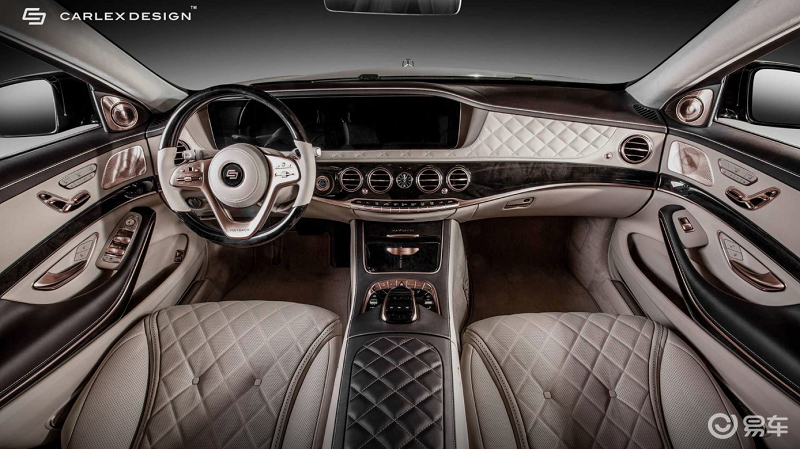 梅赛德斯迈巴赫s650aurum版内饰官图发布