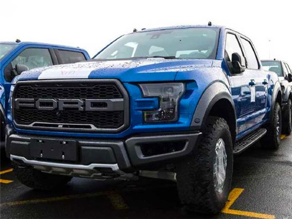 反光条已贴好福特猛禽向中国sayhello