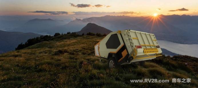 游牧者全地形越野拖挂房车t1它可能是最帅的越野