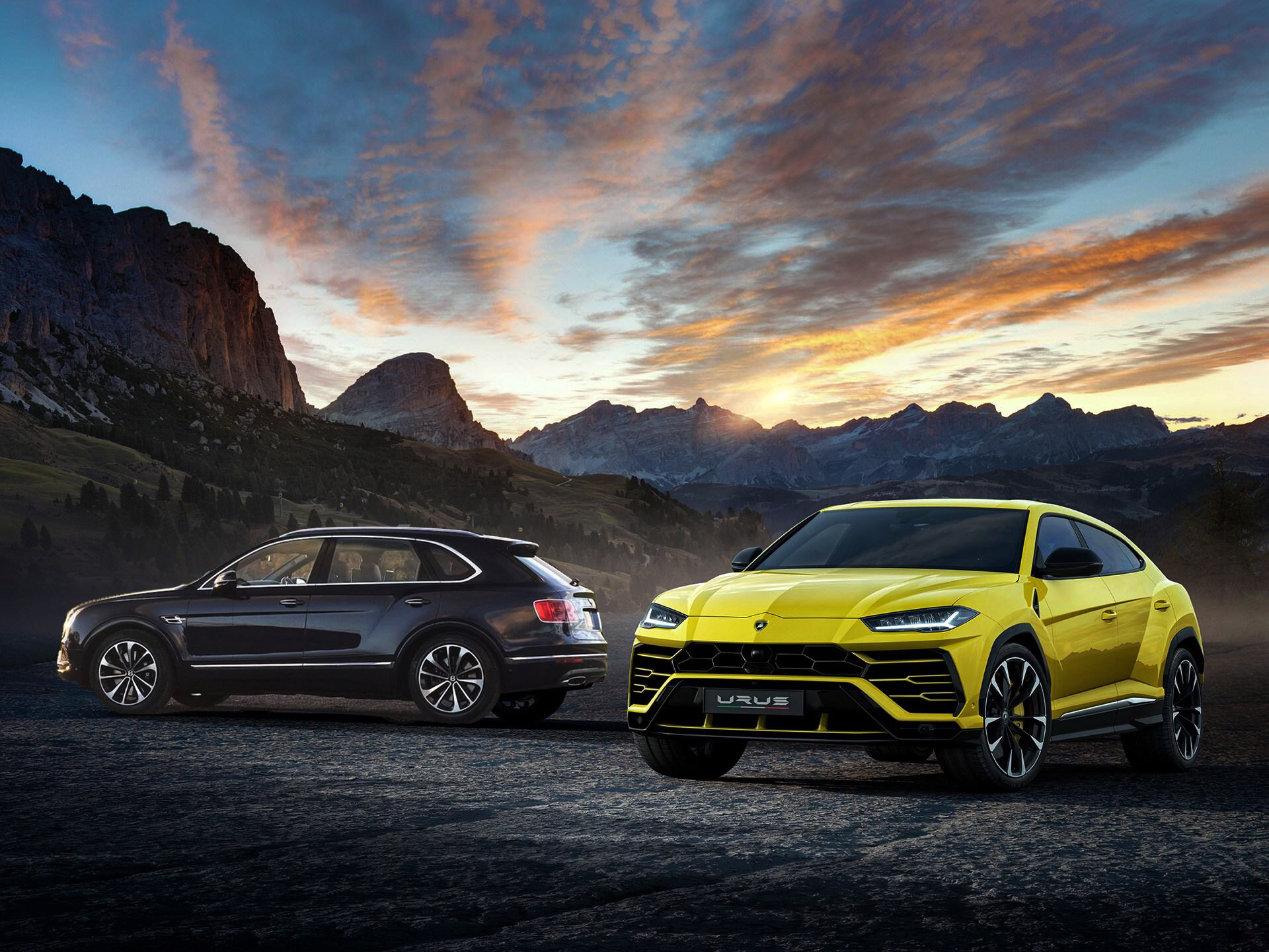 优雅豪华的添越vs狂傲不羁的urus