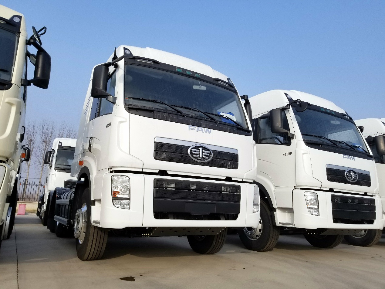 出口到国外的解放新大威是什么配置