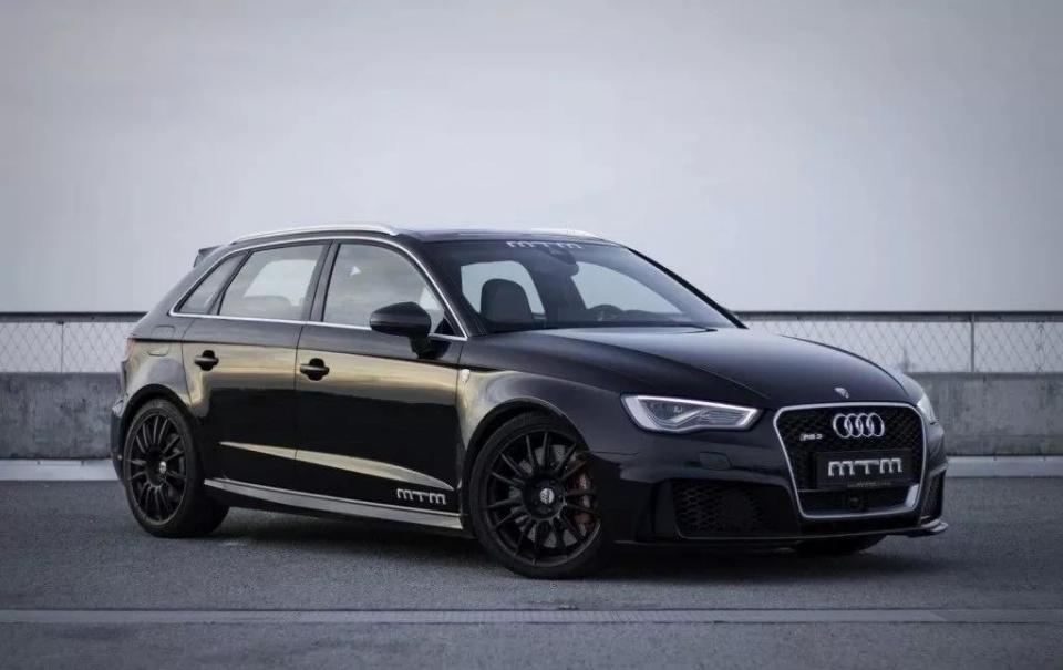 纯正德国小钢炮mtm改装奥迪rs3sport