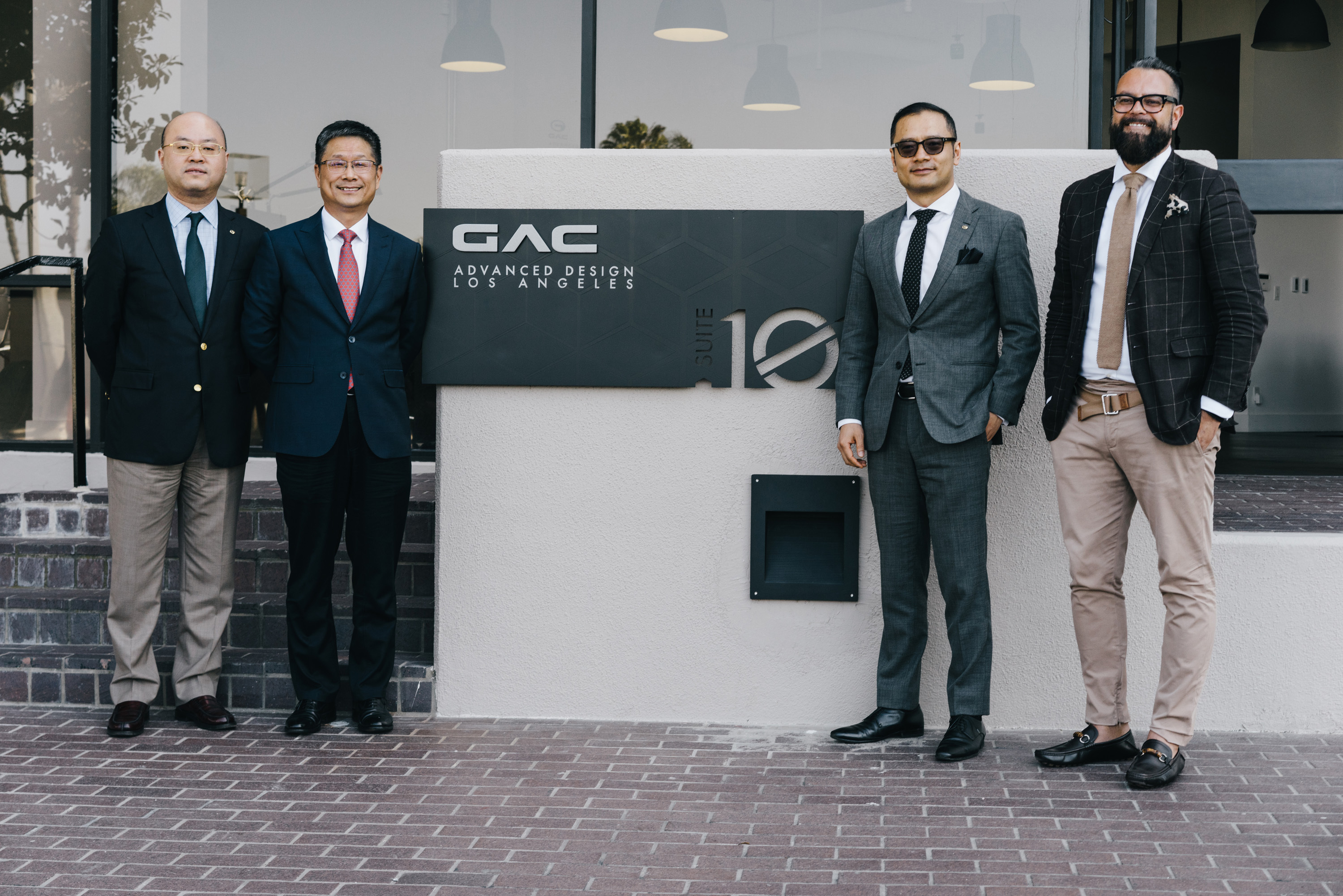 中心总经理卢卓宇,cto尚进,广汽洛杉矶前瞻设计中心设计总监pontus