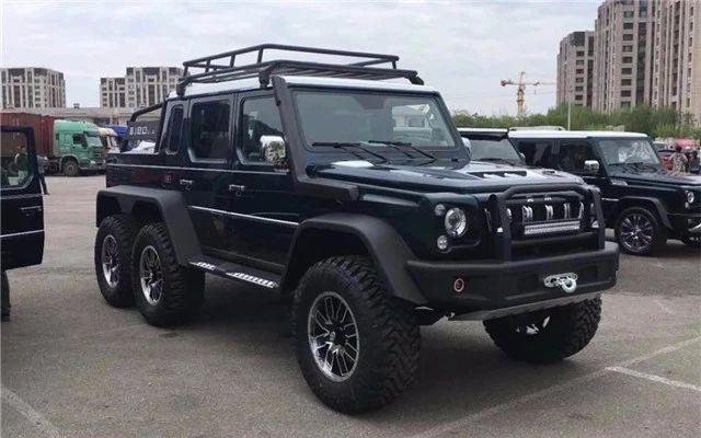 北汽bj80推出6x6特别版6轮驱动跟某款奔驰车很相似