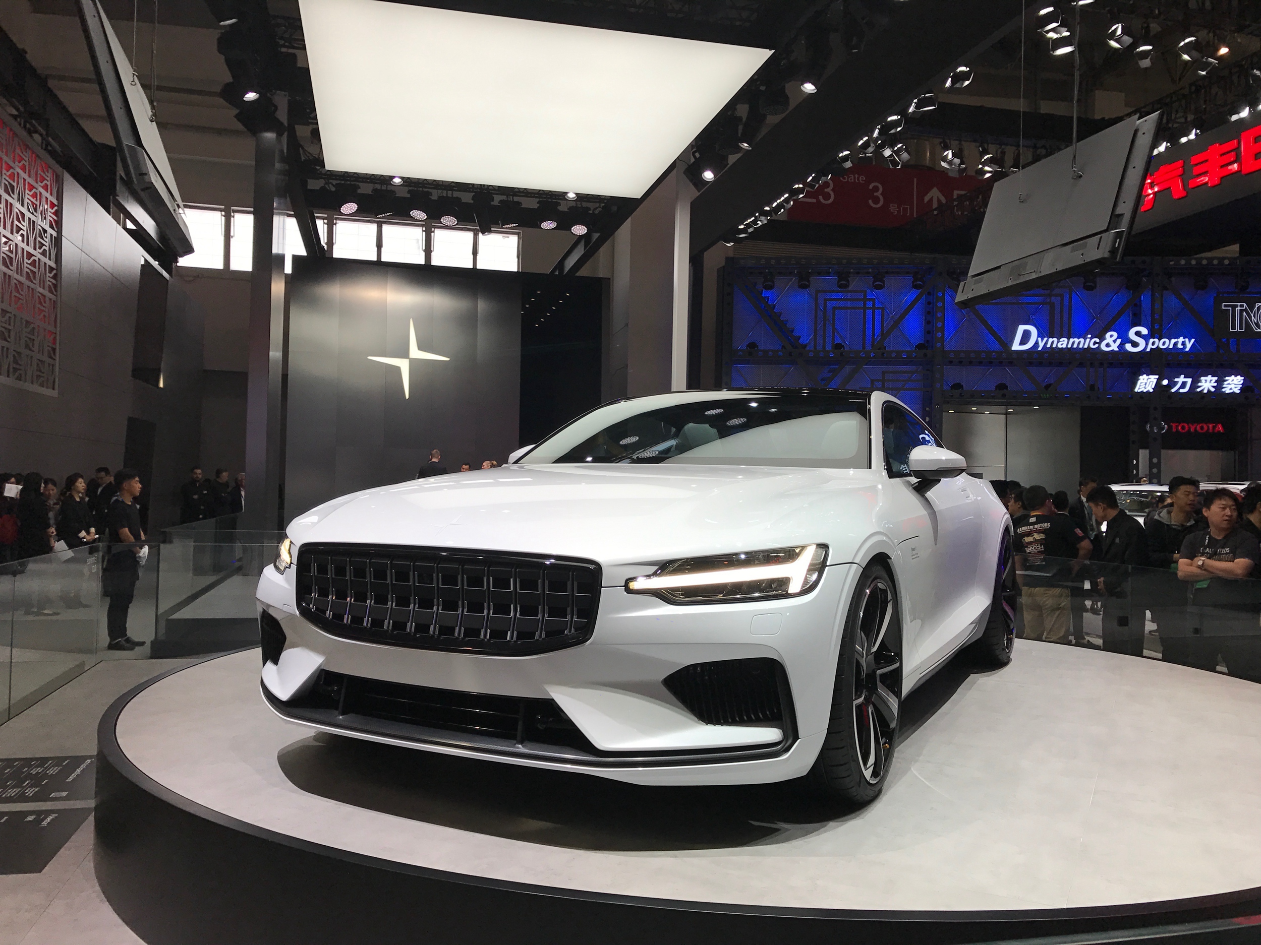 白话车展polestar1亮相北京车展并发布售价