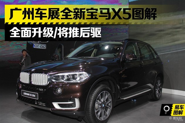 广州车展宝马x5图解全面升级将推后驱