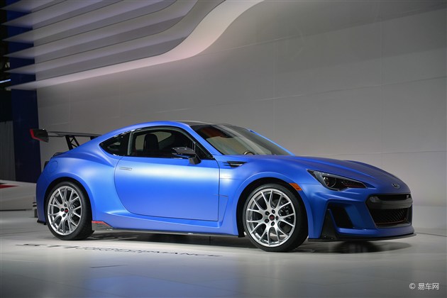 2015纽约车展斯巴鲁brzsti概念车发布