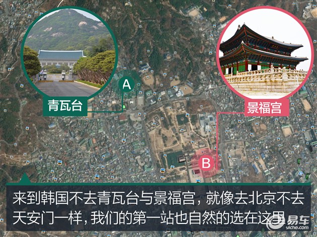 青瓦台与景福宫