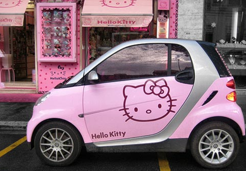 smart推出hellokitty版共22种个性图案