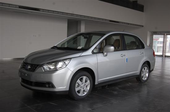 实拍东风日产启辰d50太原样车到店