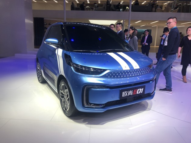 科技感爆棚的小可爱长安欧尚e01车型发布