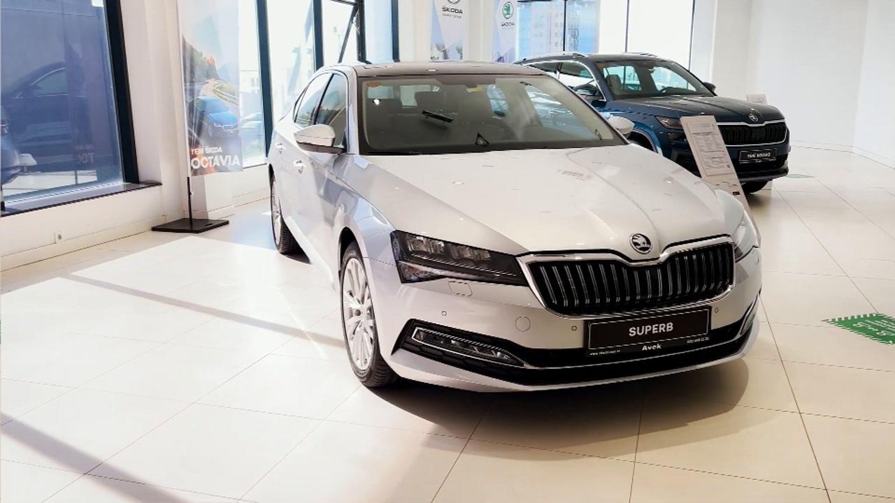 2021斯柯达明锐外部和内部