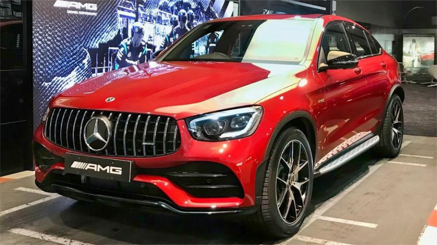 2021款奔驰glc43coupe版全方位实拍太漂亮了