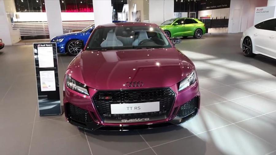 买不起r8就买它,实拍2020款奥迪ttrs