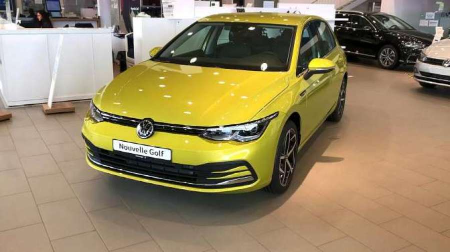 2020款大众高尔夫到店近距离了解外观与内饰