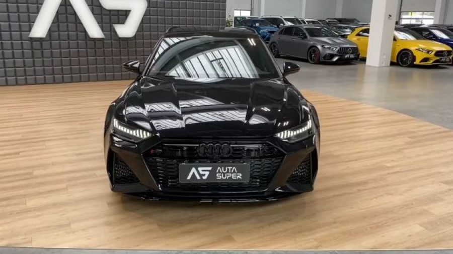 2020款奥迪rs6avant实车展示近距离了解外观与内饰