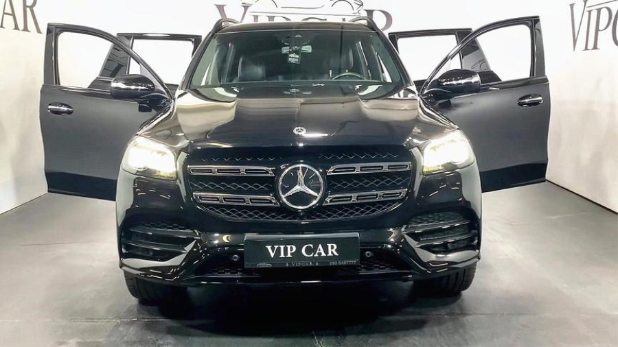 2021款奔驰gls580到货实拍这也太好看了