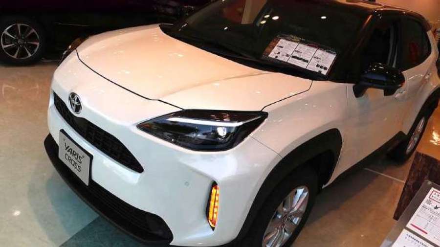 丰田全新suv丰田致炫cross惊艳亮相实车太漂亮了