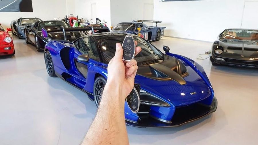 迈凯伦塞纳到货按下钥匙坐进驾驶室才知道啥叫尊贵