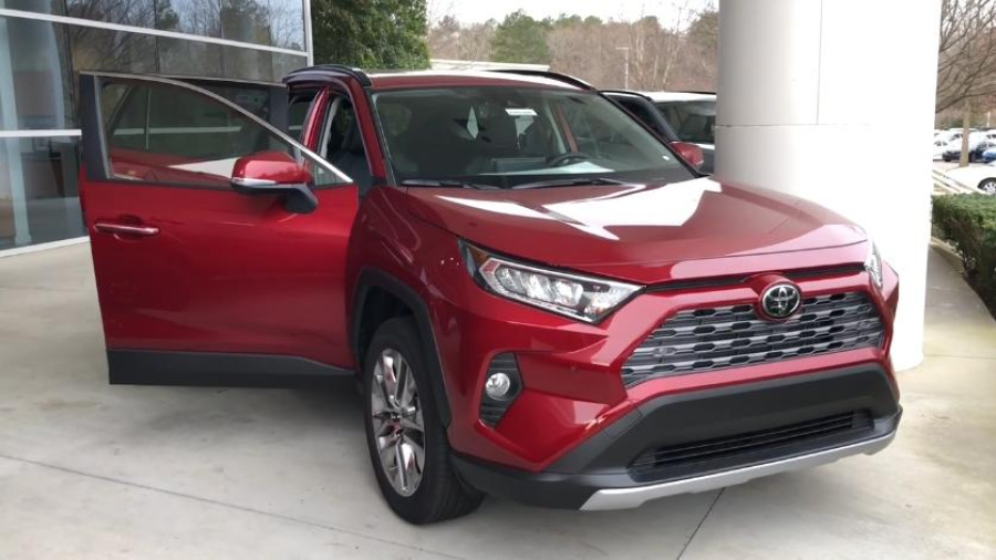 全新丰田荣放rav4到店实拍多种颜色可选