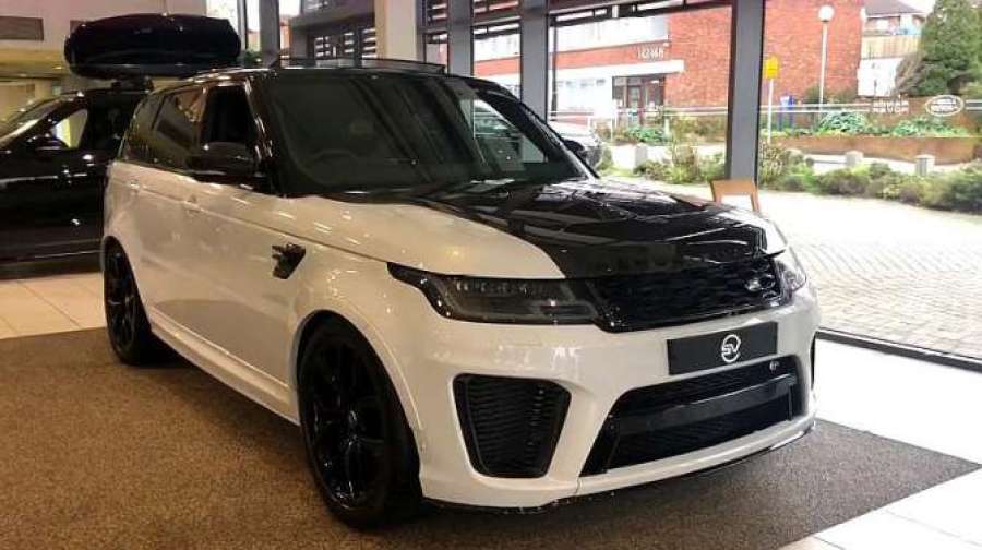 路虎揽胜sportsvr运动高配版到店实拍