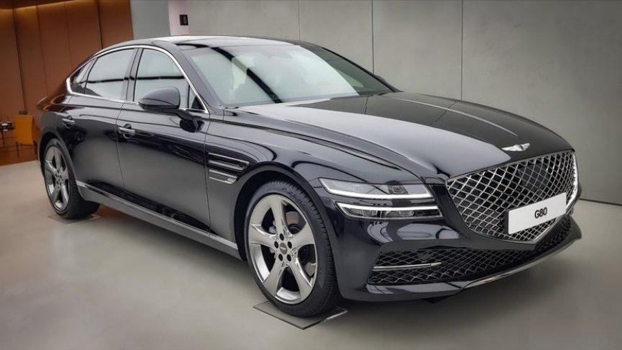 现代捷恩斯g80登场坐进后排那一刻心动了