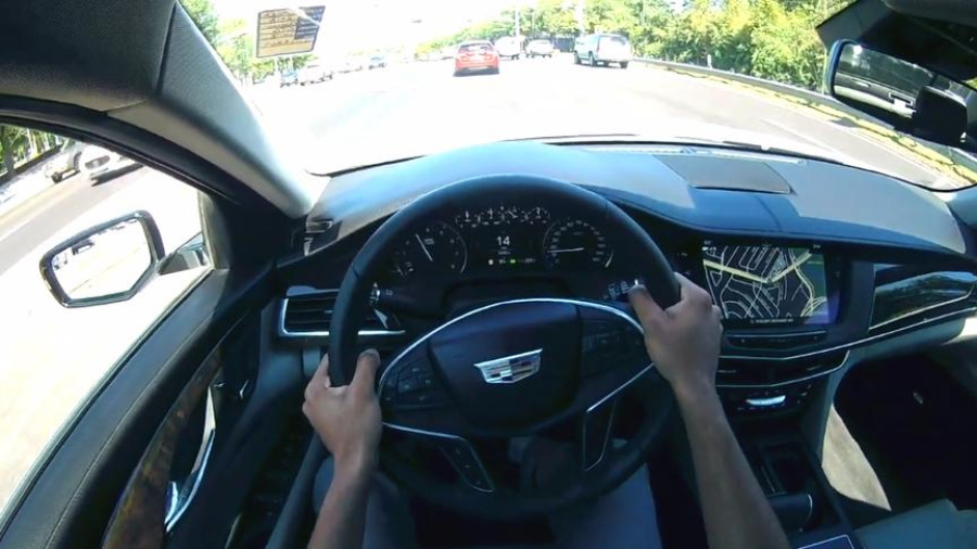 体验凯迪拉克ct636l开车上路那刻才是霸气的开始