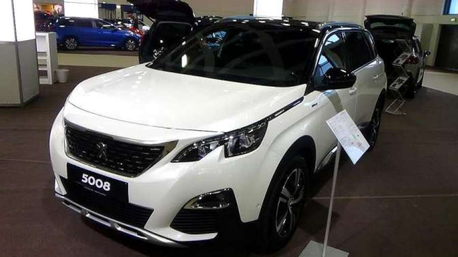 高清实拍2020款标致5008gtline全方位展示