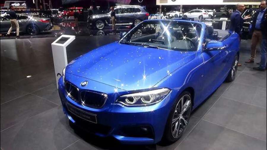 宝马2系230i敞篷版,外观和内饰实拍,颜值太帅!