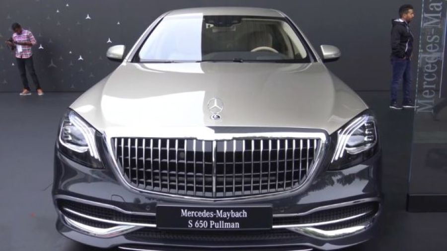 2020款奔驰迈巴赫s560加长版亮相这颜值给我一个不买的理由