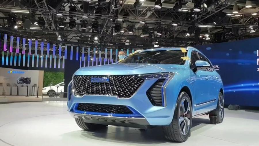 颜值酷似凯迪拉克xt4,哈弗concepthphev