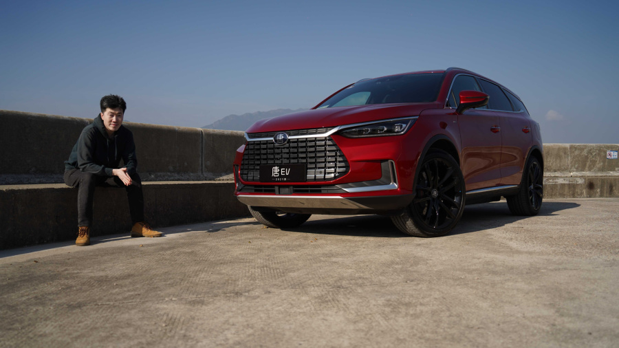 技术寅刀片电池565km续航试2021款唐ev