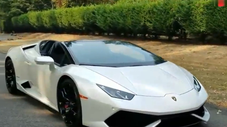 无愧于飓风之名实拍兰博基尼huracan
