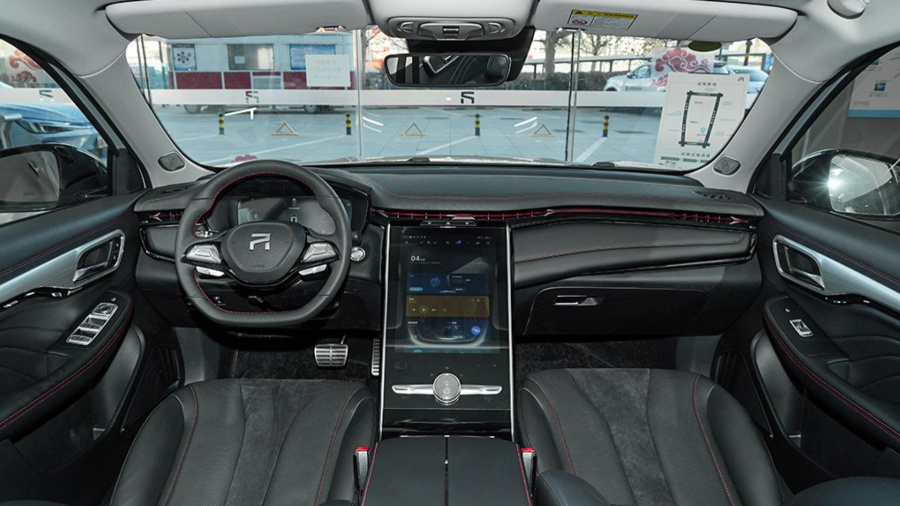 上汽r汽车marvelr实车内饰长什么样子