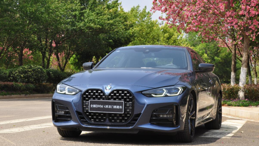 豆子哥拍车小众双门轿跑bmw4必盘顶配
