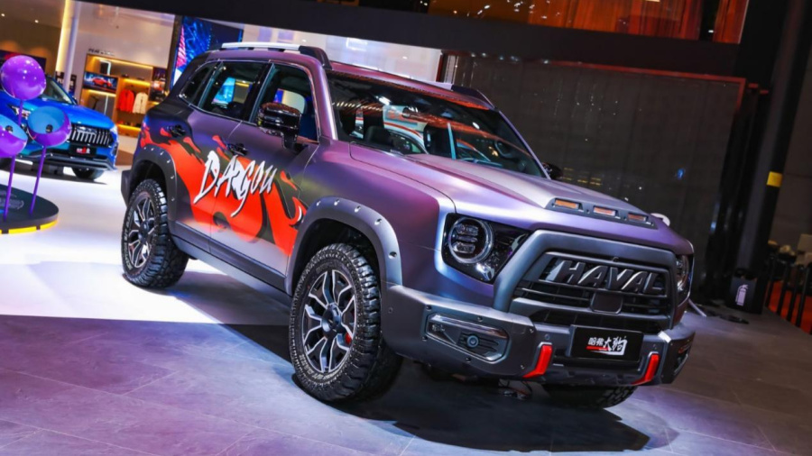 哈弗大狗哮天犬版上市四驱2把锁新增黄蓝青三种潮流色