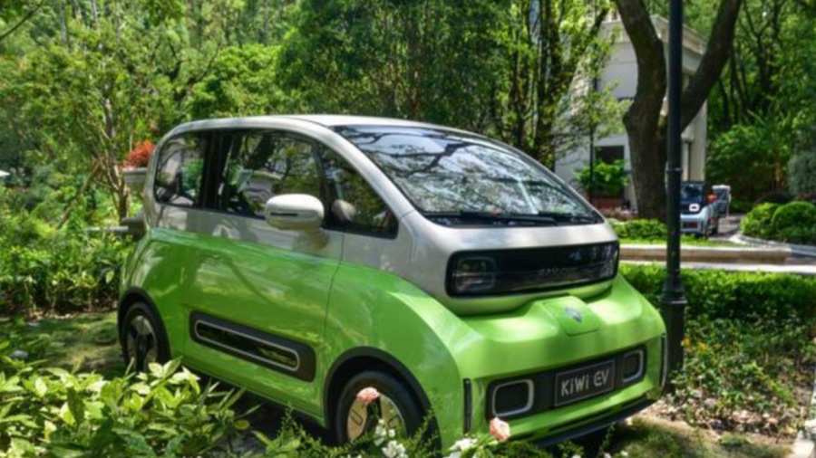 2款车型售价698788万宝骏kiwiev上市