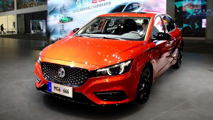 上海车展2019款名爵6首次亮相