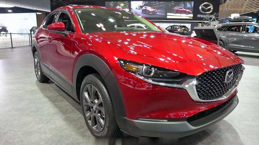 2020马自达cx30gtawd灵魂红水晶金属漆内外巡视