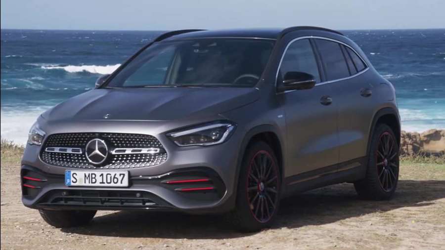 奔驰gla全方位多角度展示2021款梅赛德斯奔驰glaedition版