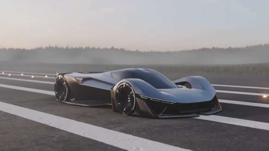 来自外星球的野马福特mustangvision001概念车震撼来袭