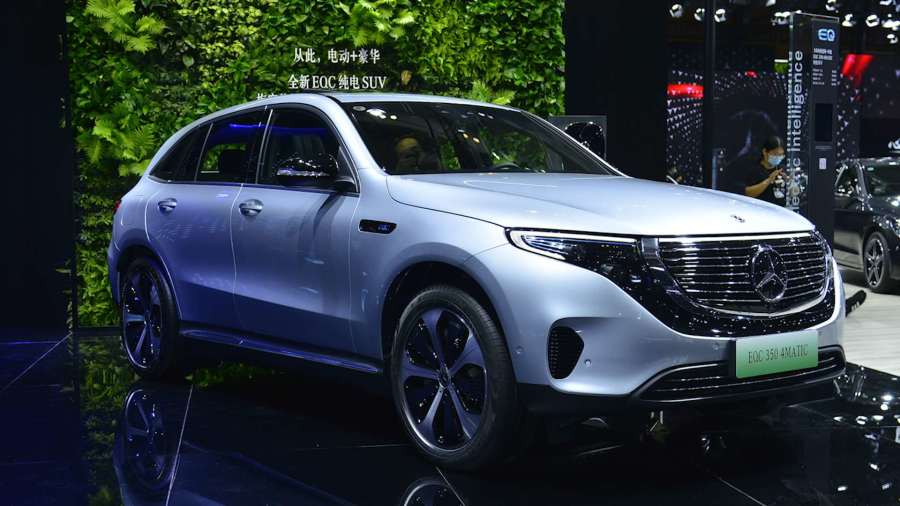 北京奔驰eqc350正式上市售价4998万元