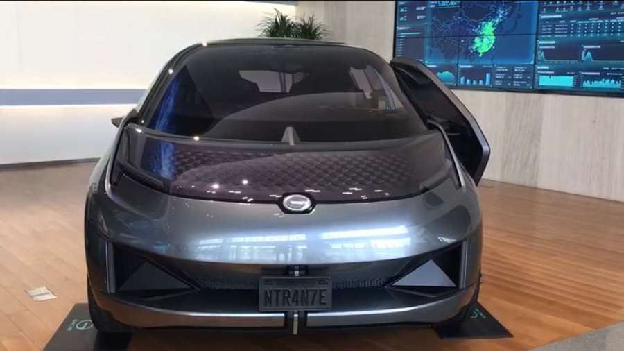 太阳能概念车首曝广汽新能源技术实力就是强啊